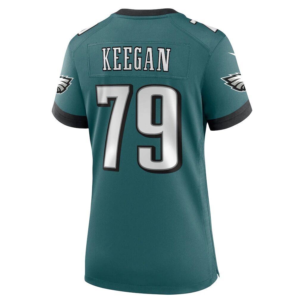 Trevor Keegan Philadelphia Eagles Nike Women's Team Game Jersey - Midnight Green