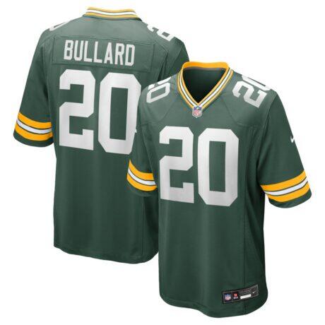 Javon Bullard Green Bay Packers Nike Game Jersey - Green - Front View