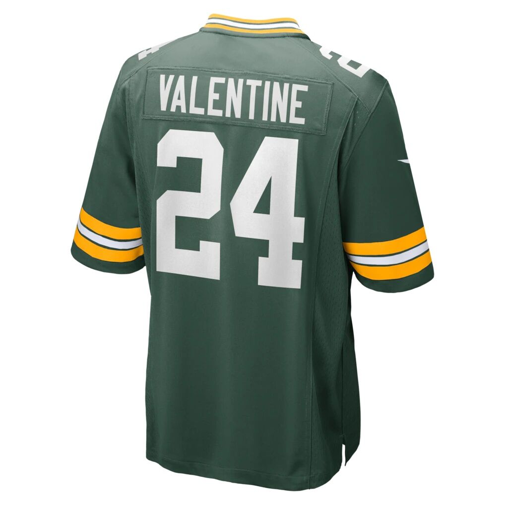 Carrington Valentine Green Bay Packers Nike  Game Jersey