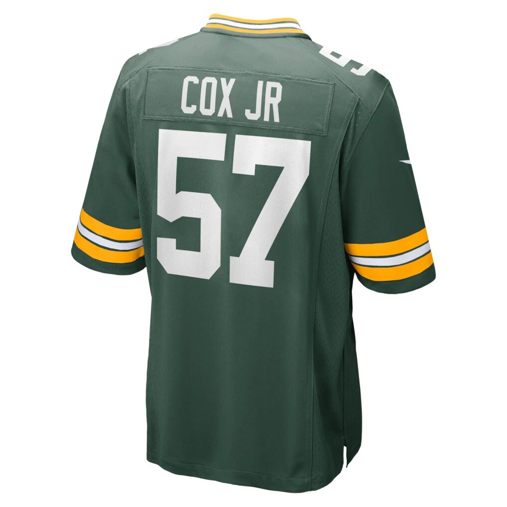 Brenton Cox Jr. Green Bay Packers Nike  Game Jersey