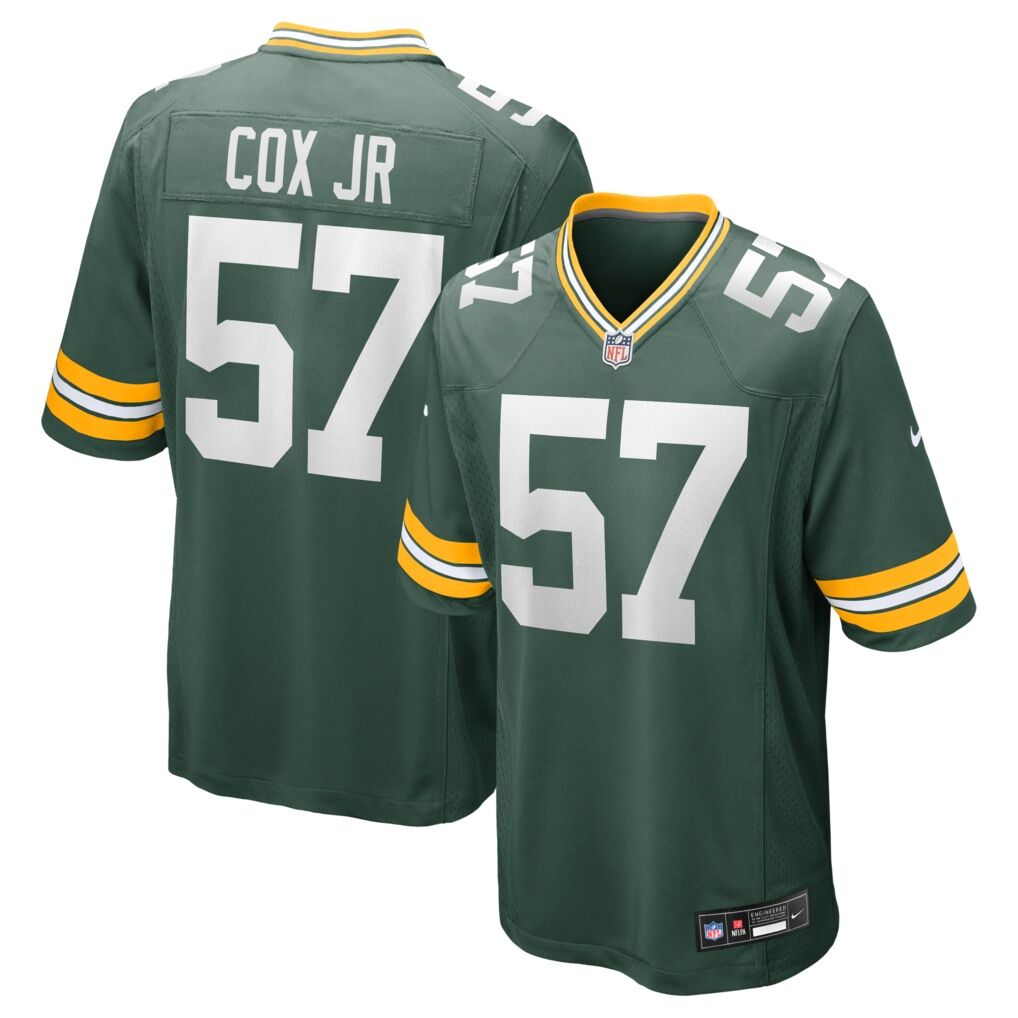 Brenton Cox Jr. Green Bay Packers Nike  Game Jersey