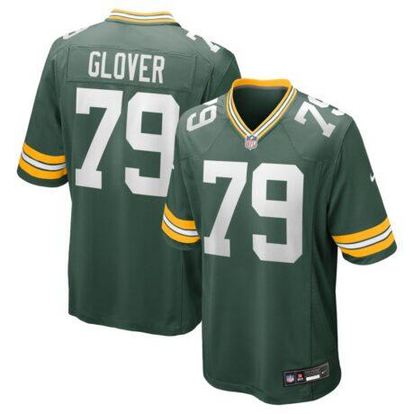 Travis Glover Green Bay Packers Nike Game Jersey - Green - Front View