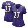 T.J. Tampa Baltimore Ravens Nike Women's Game Jersey - Purple - Front View