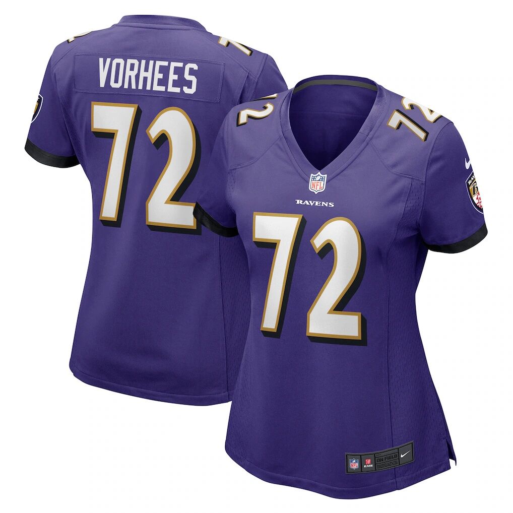 Andrew Vorhees Baltimore Ravens Nike Women's  Game Jersey