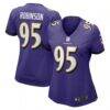 Tavius Robinson Baltimore Ravens Nike Women's Game Jersey - Purple - Front View