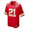Jaden Hicks Kansas City Chiefs Nike Game Jersey - Red - Side View