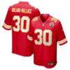 Chris Roland-Wallace Kansas City Chiefs Nike Game Jersey - Red - Front View