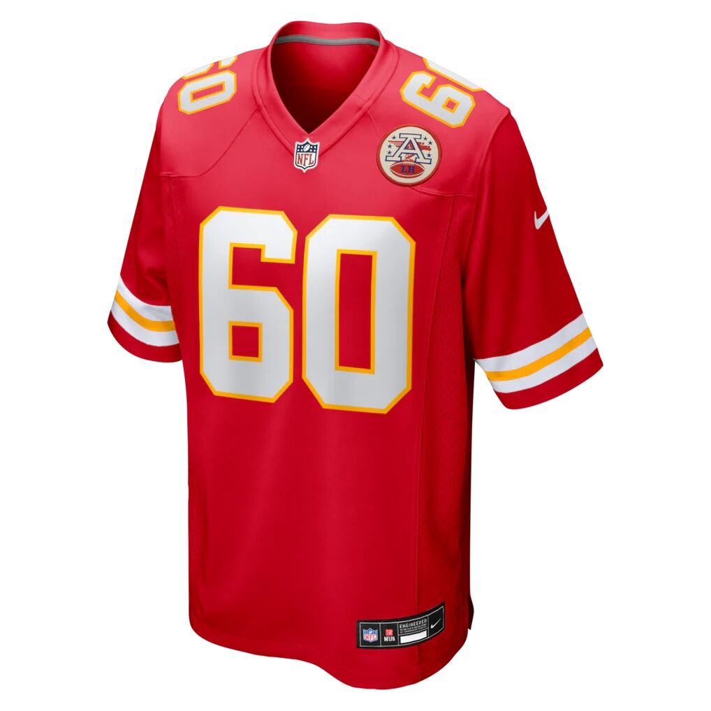 Hunter Nourzad Kansas City Chiefs Nike  Game Jersey