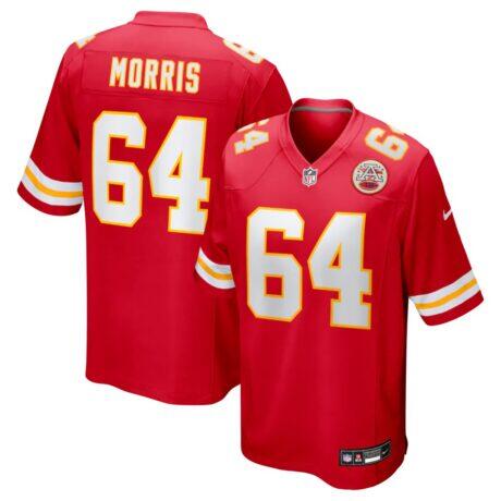 Wanya Morris Kansas City Chiefs Nike Game Jersey - Red - Front View