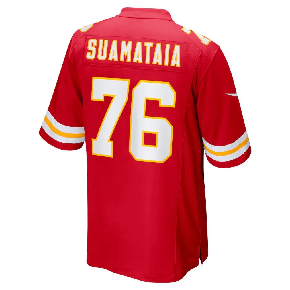 Kingsley Suamataia Kansas City Chiefs Nike  Game Jersey