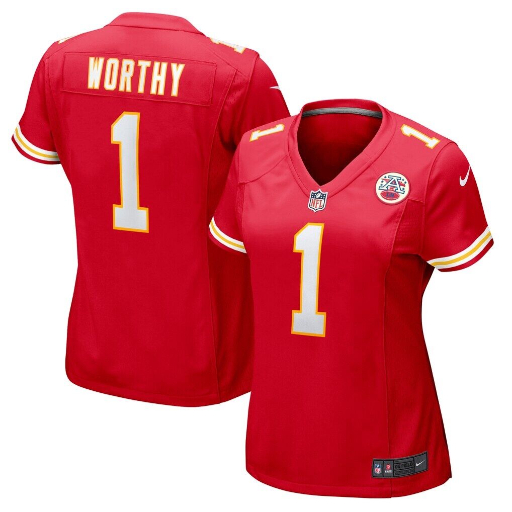Xavier Worthy Kansas City Chiefs Nike Women’s  Game Jersey