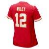 Jared Wiley Kansas City Chiefs Nike Women's Game Jersey - Red - Detail View