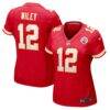 Jared Wiley Kansas City Chiefs Nike Women's Game Jersey - Red - Front View