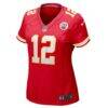 Jared Wiley Kansas City Chiefs Nike Women's Game Jersey - Red - Side View