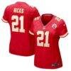 Jaden Hicks Kansas City Chiefs Nike Women's Game Jersey - Red - Front View