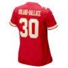 Chris Roland-Wallace Kansas City Chiefs Nike Women's Game Jersey - Red - Detail View