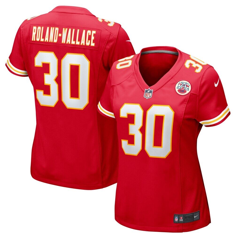 Chris Roland-Wallace Kansas City Chiefs Nike Women’s  Game Jersey
