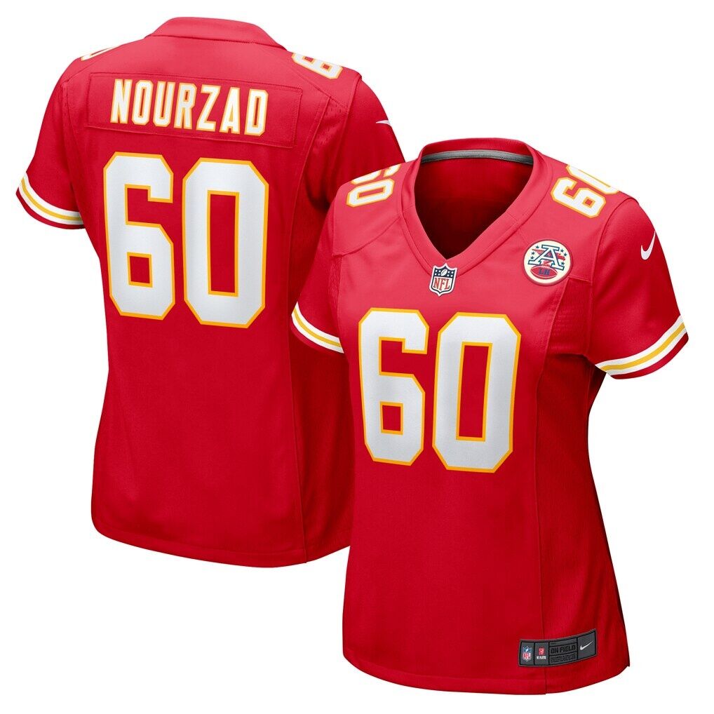 Hunter Nourzad Kansas City Chiefs Nike Women’s  Game Jersey