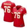 Kingsley Suamataia Kansas City Chiefs Nike Women's Game Jersey - Red - Front View
