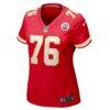 Kingsley Suamataia Kansas City Chiefs Nike Women's Game Jersey - Red - Side View