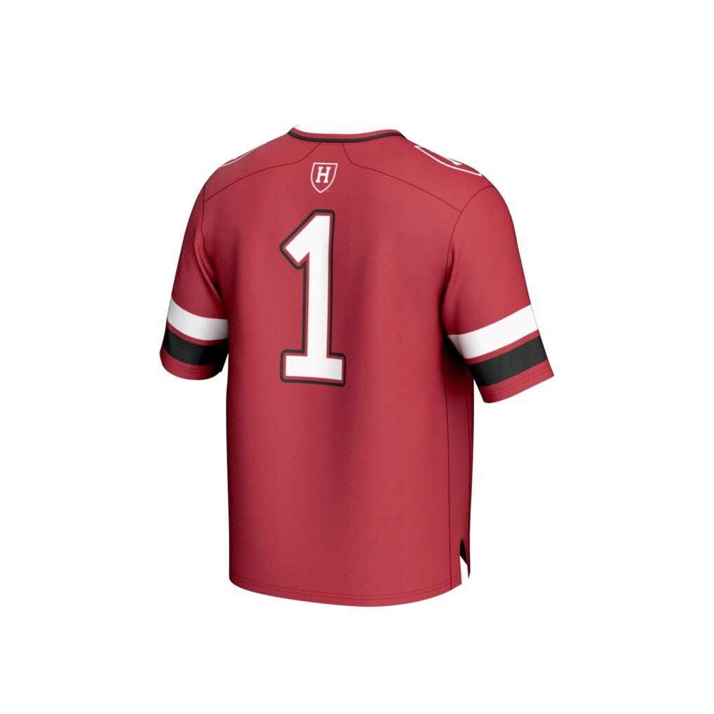 #1 Harvard Crimson GameDay Greats Lightweight Collegiate Football Fashion Jersey