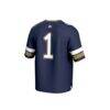 #1 Georgia Southern Eagles GameDay Greats Lightweight Collegiate Football Fashion Jersey - Blue - Detail View