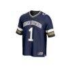 #1 Georgia Southern Eagles GameDay Greats Lightweight Collegiate Football Fashion Jersey - Blue - Side View