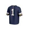 #1 Georgia Southern Eagles GameDay Greats Youth Lightweight Collegiate Football Fashion Jersey - Blue - Detail View