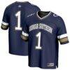 #1 Georgia Southern Eagles GameDay Greats Youth Lightweight Collegiate Football Fashion Jersey - Blue - Front View