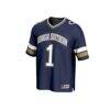 #1 Georgia Southern Eagles GameDay Greats Youth Lightweight Collegiate Football Fashion Jersey - Blue - Side View
