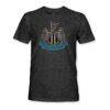 Newcastle United 1863FC Color Badge Vintage Tri-Blend T-Shirt - Black - Side View
