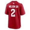 Mack Wilson Sr. Arizona Cardinals Nike Team Game Jersey - - Detail View