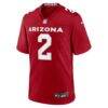 Mack Wilson Sr. Arizona Cardinals Nike Team Game Jersey - - Side View