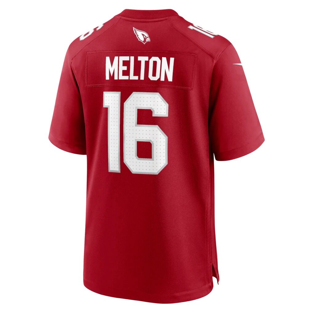 Max Melton Arizona Cardinals Nike Team Game Jersey -  Cardinal