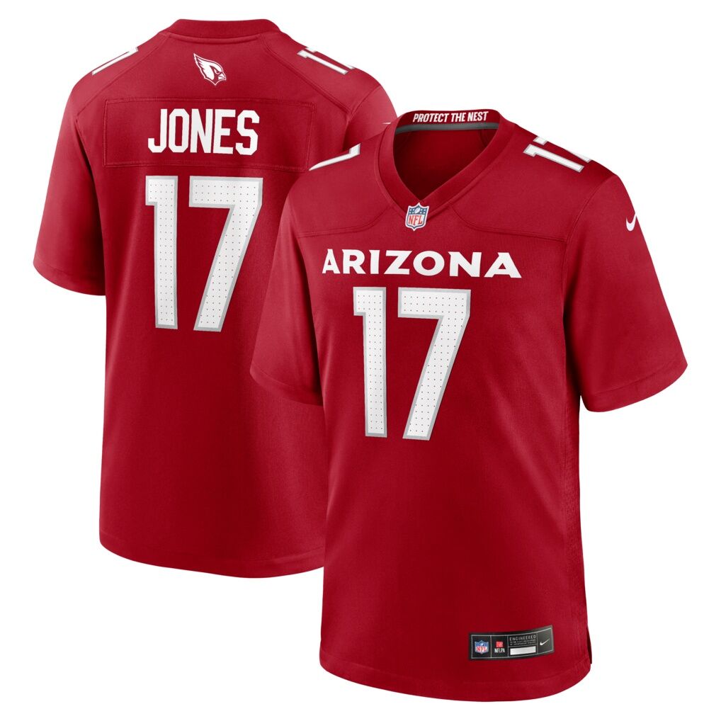 Zay Jones Arizona Cardinals Nike Team Game Jersey -  Cardinal