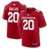 DeeJay Dallas Arizona Cardinals Nike Team Game Jersey - - Front View