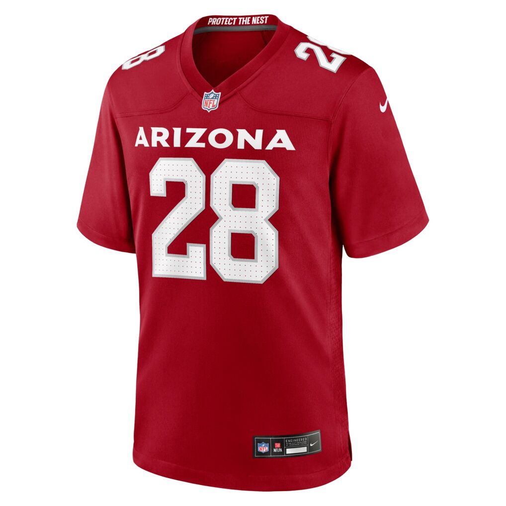 Elijah Jones Arizona Cardinals Nike Team Game Jersey -  Cardinal