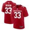 Trey Benson Arizona Cardinals Nike Team Game Jersey - - Front View