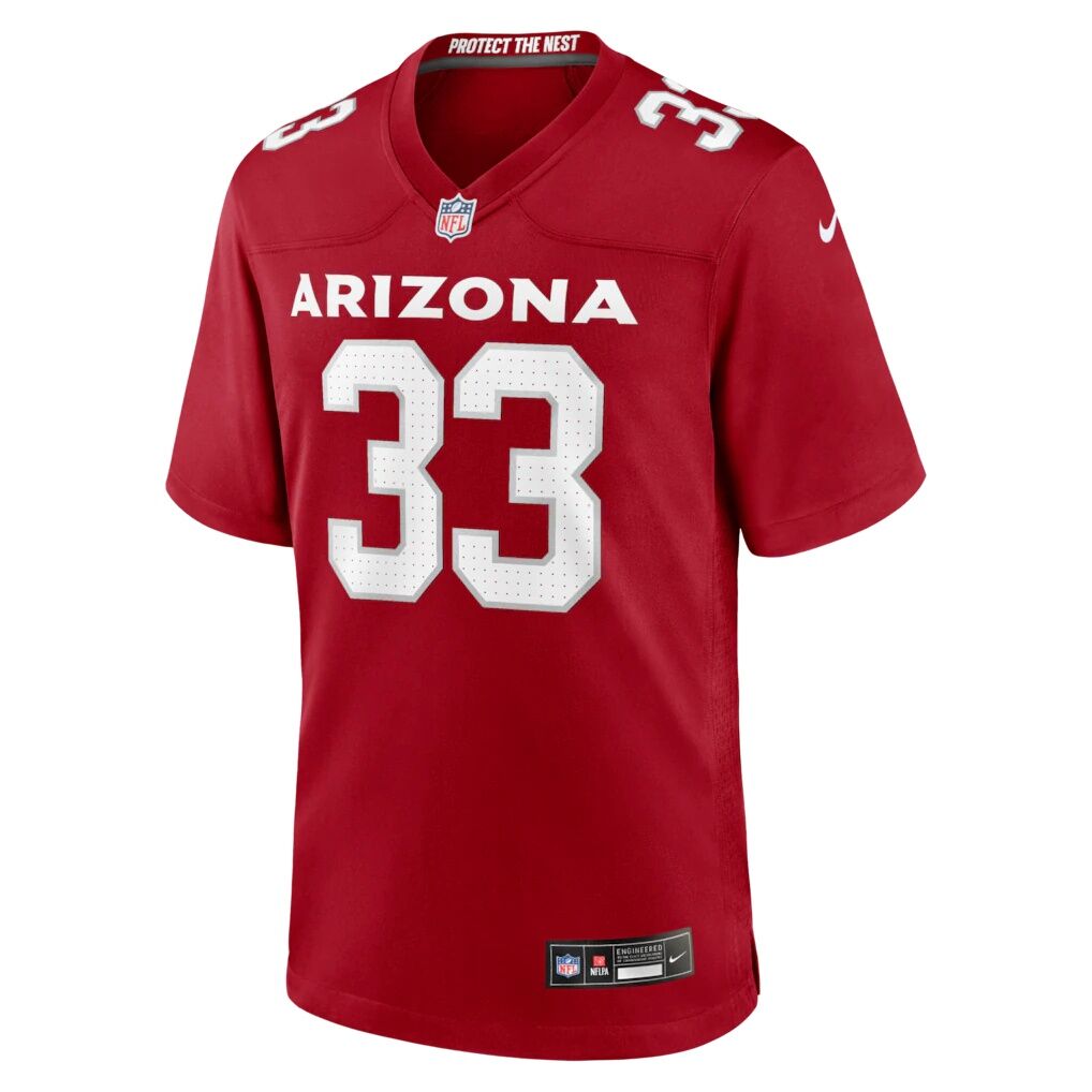 Trey Benson Arizona Cardinals Nike Team Game Jersey -  Cardinal