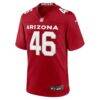 Aaron Brewer Arizona Cardinals Nike Team Game Jersey - - Side View