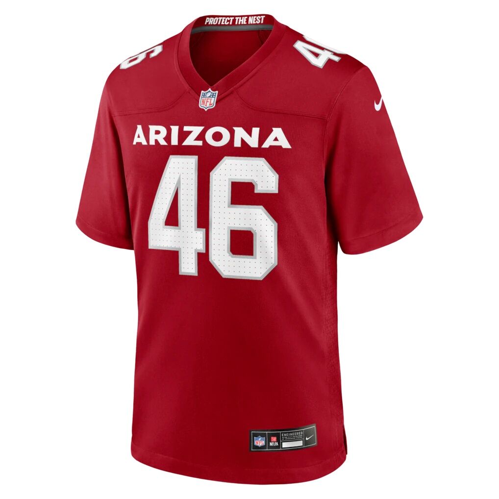 Aaron Brewer Arizona Cardinals Nike Team Game Jersey -  Cardinal