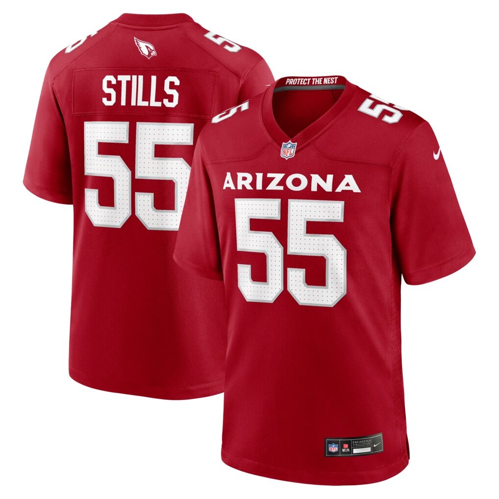 Dante Stills Arizona Cardinals Nike Team Game Jersey -  Cardinal