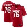 Will Hernandez Arizona Cardinals Nike Team Game Jersey - - Front View