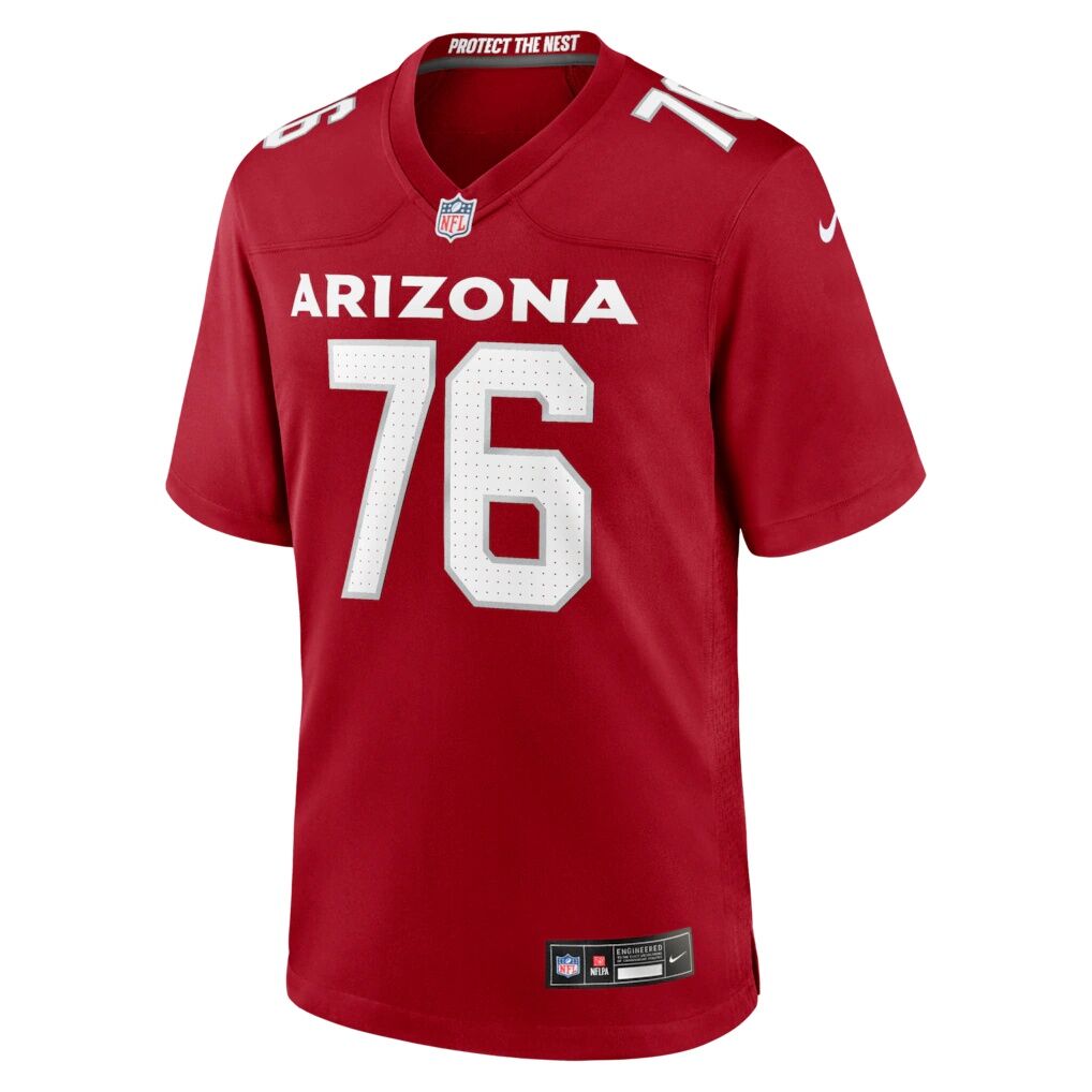 Will Hernandez Arizona Cardinals Nike Team Game Jersey -  Cardinal