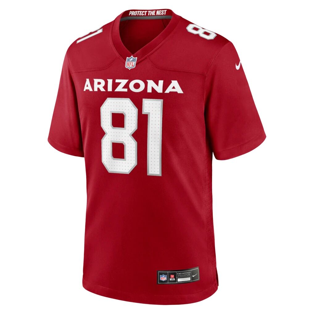 Travis Vokolek Arizona Cardinals Nike Team Game Jersey -  Cardinal