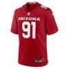 L.J. Collier Arizona Cardinals Nike Team Game Jersey - - Side View