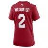 Mack Wilson Sr. Arizona Cardinals Nike Women's Team Game Jersey - - Detail View