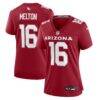 Max Melton Arizona Cardinals Nike Women's Game Jersey - - Front View