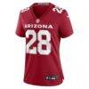 Elijah Jones Arizona Cardinals Nike Women's Game Jersey - - Side View