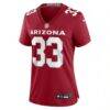 Trey Benson Arizona Cardinals Nike Women's Game Jersey - - Side View